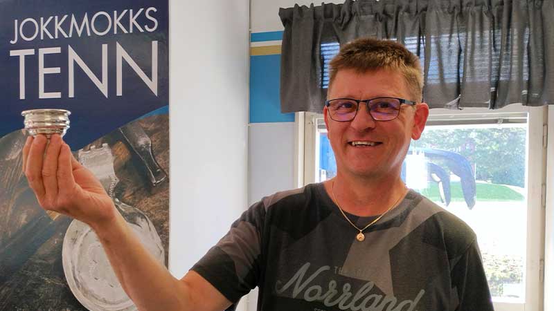 Ett besök på Jokkmokks Tenn under Nordkapsresan med Tjörnarpsbuss