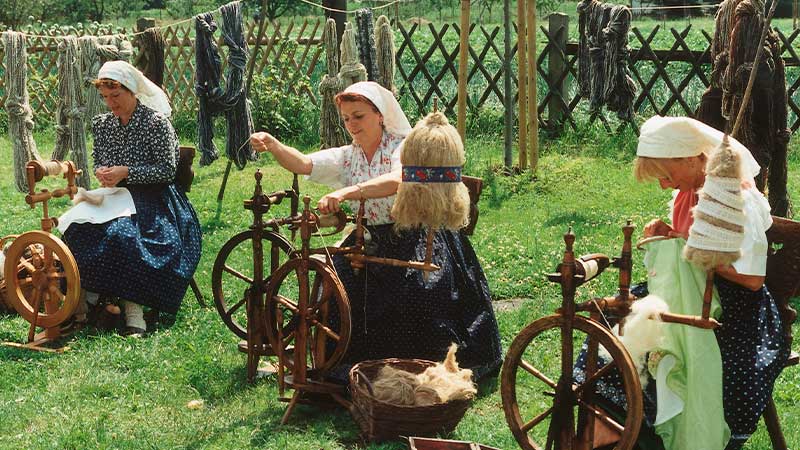 Se hur sorberna lever i Spreewald deltat söder om Berlin.