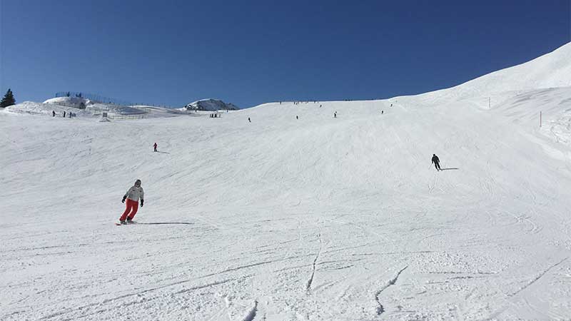 Sportlovsskidresa med Tjörnarpsbuss till Saalbach breda pister, snöglädje och vintersemester i Alperna