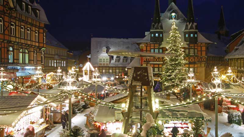 Julmarknadsresa till korsvirkesstaden Wernigerode